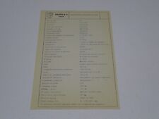 FIAT ABARTH OT 100 CARATTERISTICHE TECNICHE (T12)