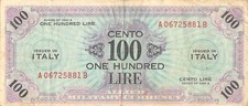 Italia 100 Lire Serie del 1943
