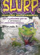SLURP N.1 - GIOCHI MOSTRUOSI - EDITRICE TATTILO - BLISTERATO CON GADGET