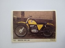 FIGURINA MOTO 2000 PANINI 1972 MAICO MC 501 n 135 DA RECUPERO