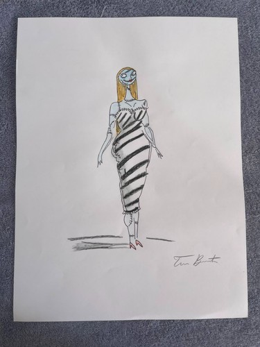 Tim burton painting drawing - tim,