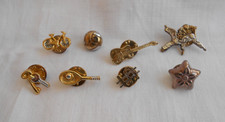 Lotto stock 8 pin spilla pins VINTAGE