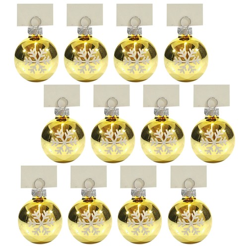 Segnaposto pallina natale - di,