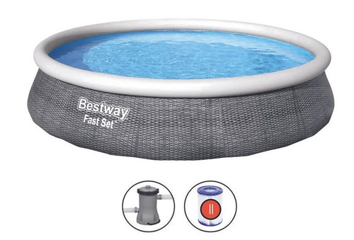 Bestway piscina fast set - bestway,