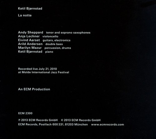Ketil bjornstad notte new - -,