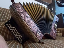 Bandoneon, Bandonion, Concertina, organetto, diatonico Antico da collezione