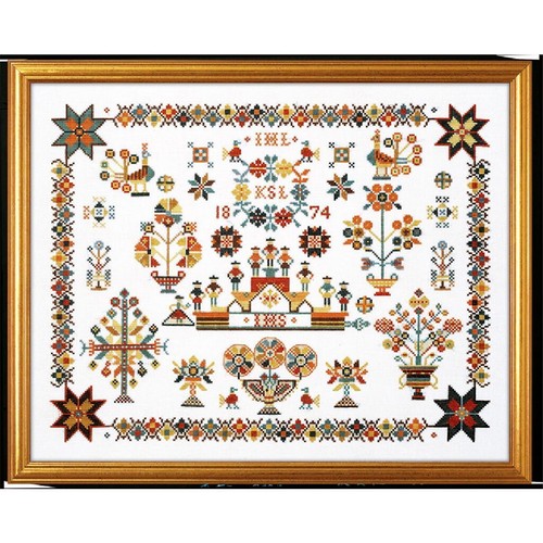 Set punto croce eva - eva, rosenstand