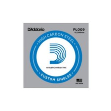 5 Corde Mi cantino D'Addario 09 chitarra Elettrica/Acustica Spedizione Tracciata