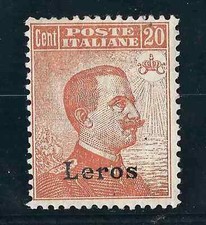1912 Isole Egee Leros Sc #10
