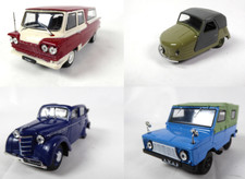 Set di 4 modellini auto