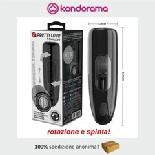 Pretty Love masturbatore maschile vagina in silicone vibratore rotazione spinta