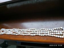 LUNGHISSIMO FILO  PERLE BAROCCHE MULTICOLOR EVENTO CERIMONIA COLLANA REGALO 