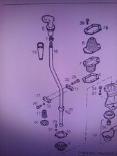 P/N 4814400 IVECO LEVA COMANDO