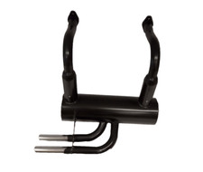 MARMITTA SPORTIVA FIAT 500 EPOCA  MOD. R /126 MOTORE  600,  TERMINALI STRETTI