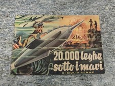 Album Figurine 20000 LEGHE SOTTO I MARI Ed. Maronese 1957 originale