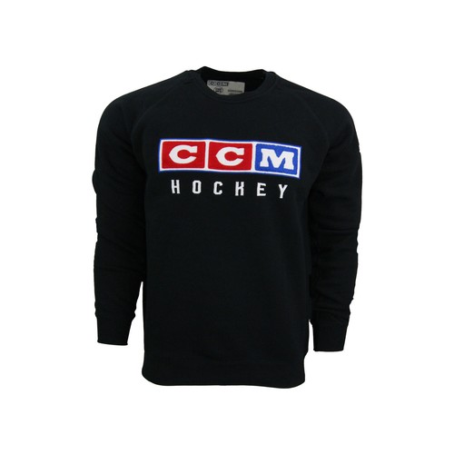 Ccm hockey vintage felpa - ccm, crew