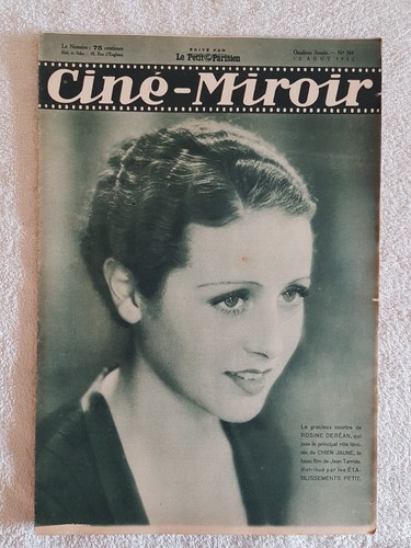 Cine miroir 384 08 1932 - n°384, 12/08/1932