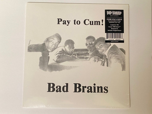Bad brains pay - to, 7"