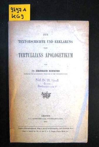 Zur textgeschichte und - textgeschichte,