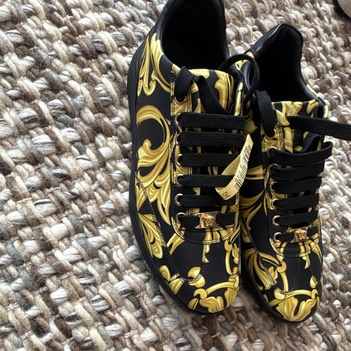 Versace leather vitello - versace,