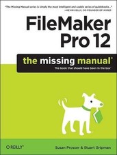 FileMaker Pro 12: The Missing Manual by Susan Prosser (English) Paperback Book