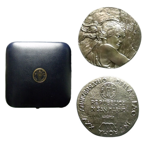 Medaglia san marino fao - san,