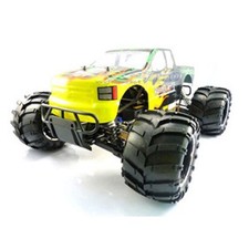 MONSTER TRUCK SCOPPIO MOTORE 32cc RADIO 2.4ghz 4WD RTR OFF ROAD RC 1:5 HIMOTO