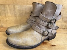 Stivali donna Fiorentini + Baker Edwin Eternity 3 fibbie stivali in pelle taglia 38|US 8
