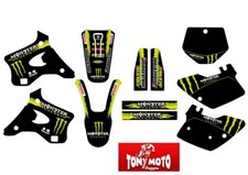 KIT GRAFICHE MONSTER KX 125 250 95 98 ADESIVI MONSTER KX ADESIVI TABELLE 