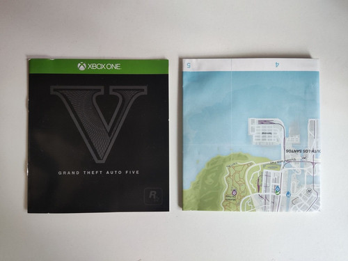 Mappa manuale grand theft - [mappa,