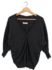 PROMOD Cardigan in maglia Donna Maglieria Taglia IT 42 nero stile casual