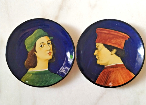 Coppia piattini parete - da,