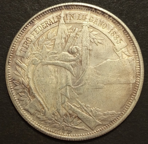 Svizzera franchi 1883 - svizzera, 5