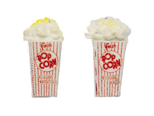 Orecchini popcorn rotondi