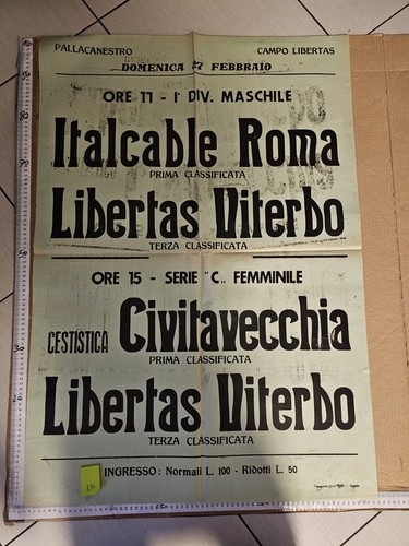 Manifesto viterbo basket - manifesto,