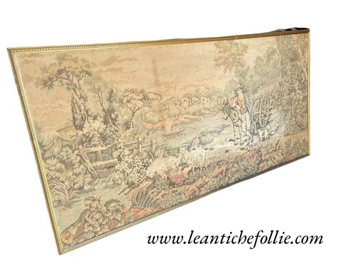 Arazzo antico con cornice - antico,