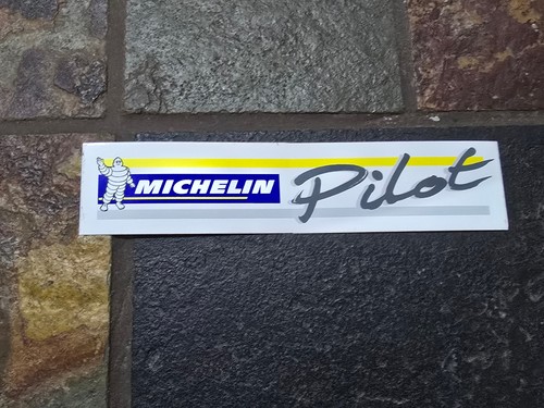 Adesivo vintage michelin pilot - michelin,