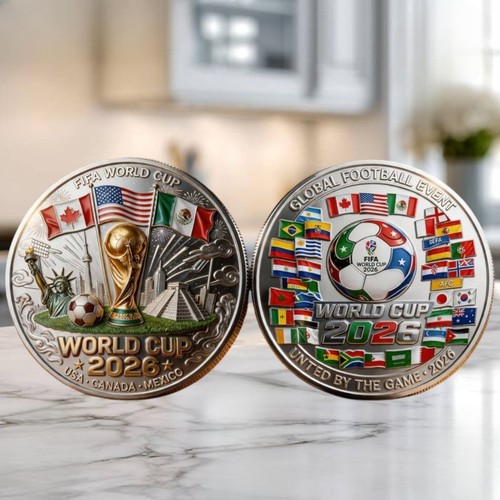 Fifa world cup 2026 coin - cup,