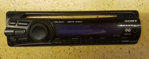 Sony cdx gt25 - sony, frontalino