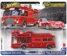 Hot Wheels Ferrari 250 GTO e Fiat 642 RN2 Bartoletti FLF56 H 2025 1/64