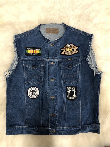 Gilet moto vintage wrangler - moto,
