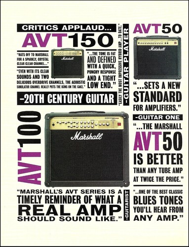 Amplificatore marshall avt 150 - amplificatore,