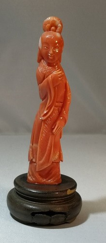 Antica scultura corallo