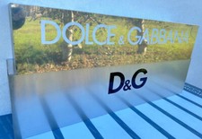 ❤️  COPPIA DI ESPOSITORI TOTEM PUBBLICITARIO DOLCE E GABBANA DG OCCHIALI GIACCA