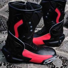 Stivali da moto Scarpe da moto Stivali da turismo in pelle da corsa-37,38-TO-50