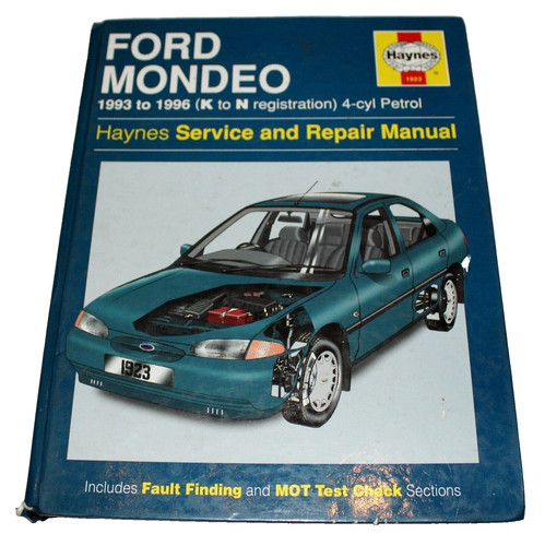 Haynes manual 1923 - manual, mondeo