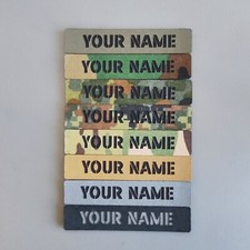 1 x Laser Cut Army Name Tapes
