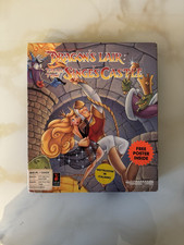 DRAGON'S LAIR PC BIG BOX FLOPPY DISK EDIZIONE RARA DI DISTRIBUZIONE ITALIANA