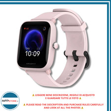 Smartwatch Amazfit Bip U con display HD e funzioni fitness, Rosa - SIGILLATO