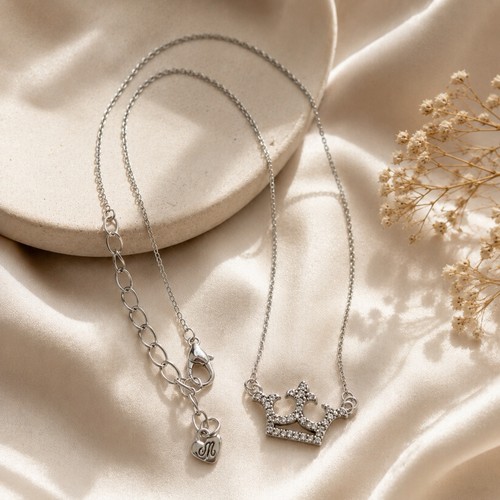 Collana cristallo corona - collana,